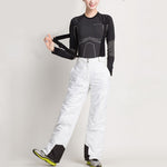 Winter white ski jacket women skiing jackets snowboard pant female suspender snow pants ski jas vrouwen clothes nieve esqui - Canada Outdoors