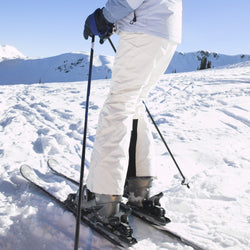 Winter white ski jacket women skiing jackets snowboard pant female suspender snow pants ski jas vrouwen clothes nieve esqui - Canada Outdoors