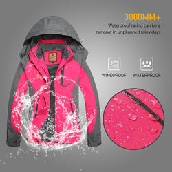 Women Skin Jackets Waterproof Windproof Hiking Jacket Outdoor Sports Brand Clothing Female Jacket Sportswear Cycling Hooded Coat - Canada Outdoors