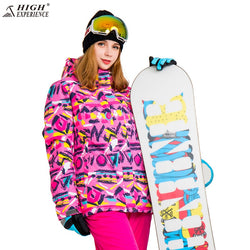 Women's Ski Suit Snowboarding Set Female Winter Jacket Pants Waterproof Winter Sport Suit For Women Ski Jacket Women Snow Pants 1 - Canada Outdoors