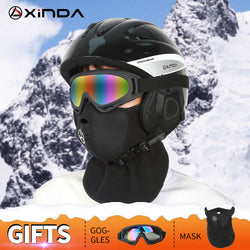 Xinda Professional Ski Helmet Skateboard Integrally-molded  Warm Helmet Cycling Helmet For Men and Women Snowboard Snow Helmet - Canada Outdoors