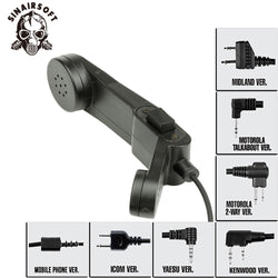 Z-TAC Z 117 Tactical Headset accessories PTT Element zH-250 Military Phone Hunting Noise Reduction Headphones PTT - Canada Outdoors