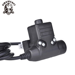 Z-tactical U94 PTT Military Adapter Z113 Standard Version For Motolora Talkabout/ 2-way/Kenwood/ICOM/Yaesu/Midland FOR Headset - Canada Outdoors