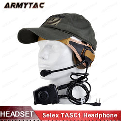 Z-tactical zSelex TASC1 Hunting Headphones Airsoft Military Paintball Headsets Aviation With New Military Standard Plug Softair - Canada Outdoors