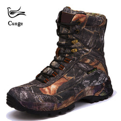 cunge Tactical Military boots Hiking Shoes Professional Waterproof ankle Hiking Boots Outdoor travel Mountain Sports Sneakers - Canada Outdoors