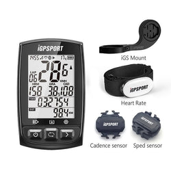 iGPSPORT gps cycle computer iGS50E With Mount  IPX6 waterproof  riding computer iGS bike Speedometer ANT+Cadence and Heart rate - Canada Outdoors