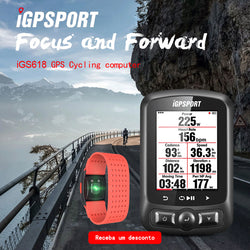 iGPSPORT  iGS618 GPS cycle computer gps navigation Speedometer IPX7 HR60 Arm heart rate monitor Bryton Rider GARMIN EDGE 200 - Canada Outdoors