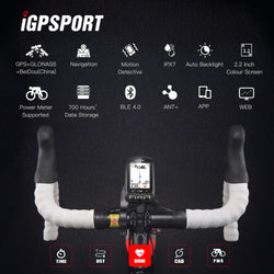 iGPSPORT  iGS618 GPS cycle computer gps navigation Speedometer IPX7 HR60 Arm heart rate monitor Bryton Rider GARMIN EDGE 200 - Canada Outdoors