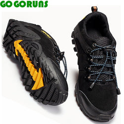 outdoor sport men hiking shoes genuine leather breathable non slip trekking hiking shoes men sneakers zapatillas de trekking men - Canada Outdoors