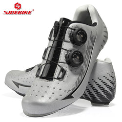 sidebike carbon cycling shoes 3M reflective shoe upper road bike men racing professional athletic bicycle shoes cycling sneakers - Canada Outdoors